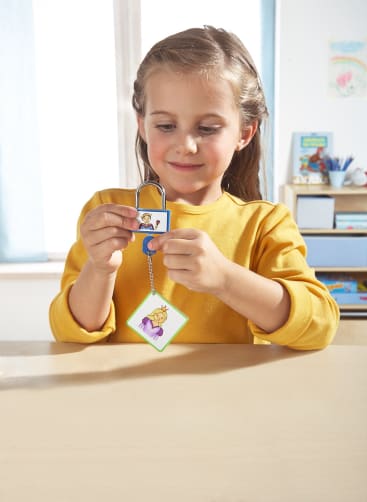 HABA Pro Schlüssel-Wort-Spiel, 41-teilig