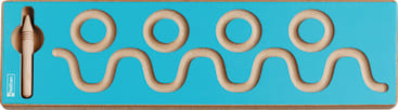 Graphomotorik-Set, 5 Stück