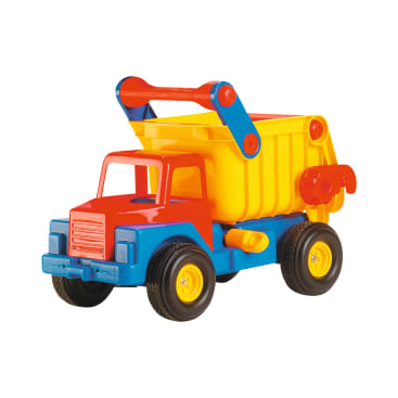 Riesen-LKW mit Flüsterreifen