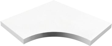 Bodenpolster Schaumstoff, Ecke, Höhe 9 cm
