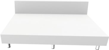 Liegepodest mit Rückenlehne, Sitzhöhe 44 cm