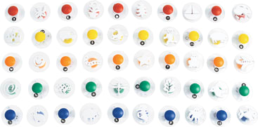 Stempel-Mix, 50-teilig
