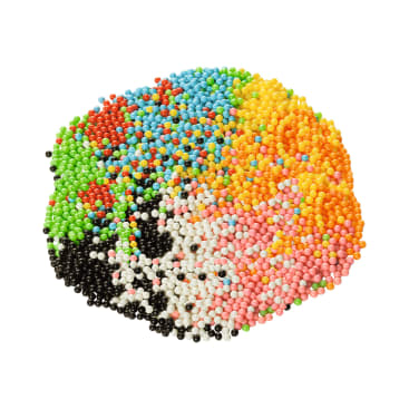 Aquabeads Basic, 2400 Perlen in 8 Farben