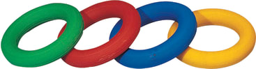 Tennisringe-Set, 4-teilig