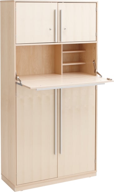 Schrank-Arbeitsplatz