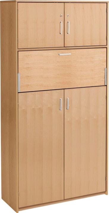 Schrank-Arbeitsplatz Forminant, Dekor, B100 x H182 x T39,4 cm