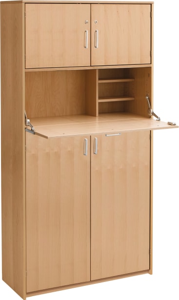 Schrank-Arbeitsplatz Forminant, B 100 x H 182 x T 39,4 cm