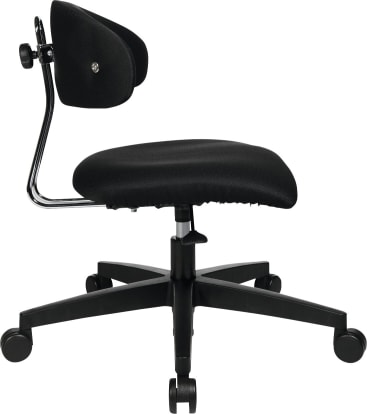 Ortho-ErzieherInnenstuhl Stoff, div. Stoffe, Sitzh. 34 - 47 cm