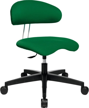 Ortho-ErzieherInnenstuhl Stoff, div. Stoffe, Sitzh. 34 - 47 cm