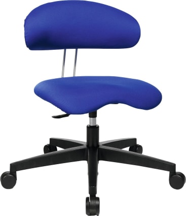 Ortho-ErzieherInnenstuhl Stoff, div. Stoffe, Sitzh. 34 - 47 cm