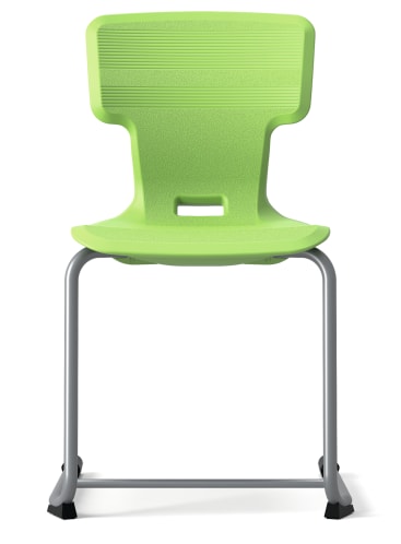 Luftpolsterstuhl kiboo, Gleitkufe, div. Farben, Gr. 5, Sitzh. 43 cm