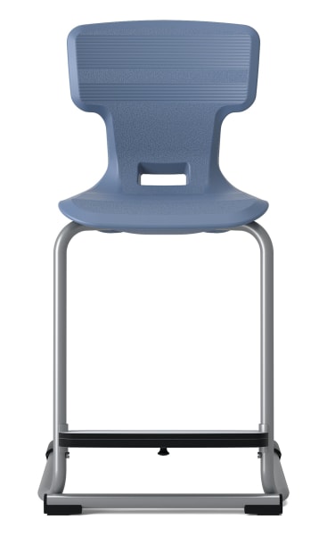 Luftpolsterstuhl kiboo, Freischwinger m. Fußraste, div. Farben, Gr. 2 - 4, Sitzh. 31-38 cm
