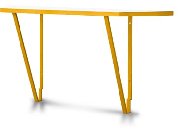 Wand-Stehtisch mit Füßen