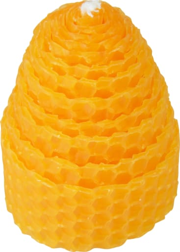 Bienenwaben-Bastelset Kerzen, 9-teilig