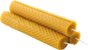 Bienenwaben-Bastelset Kerzen, 9-teilig