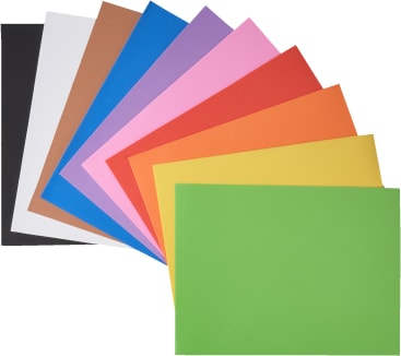 Moosgummi-Platten-Set, 10 Stück