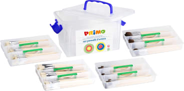 Pinsel-Set in Aufbewahrungsbox, 192 Stück