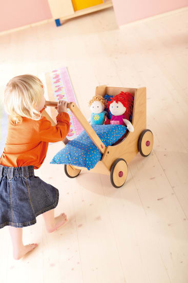Puppenwagen Natur