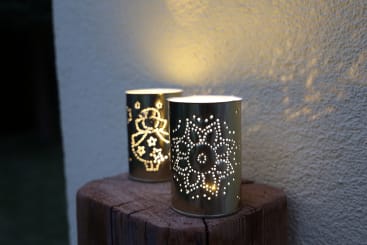 Dosenlichter-Set, 19 Teile