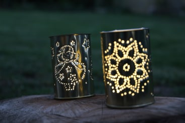 Dosenlichter-Set, 19 Teile