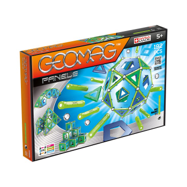 Geomag Magnetbauset mit Bauplatten, 192-teilig