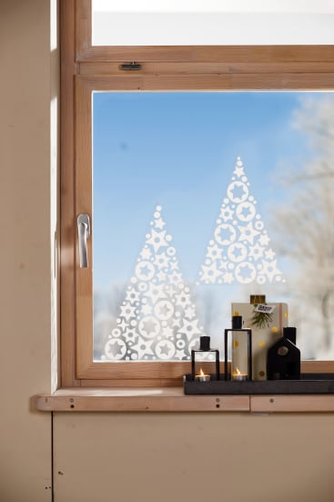 Sachenmacher Fenster-Sternbilder-Baum, 2 Stück