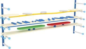 HABA Pro Wandhalterung für Balancierbretter, 2 Stück