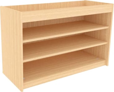 Krippenschrank Forminant mit Spiegel, B 100 x H 64,5 x T 39,4 cm