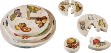 HABA Pro-Schichtpuzzle Ernährungspyramide, 22 Teile