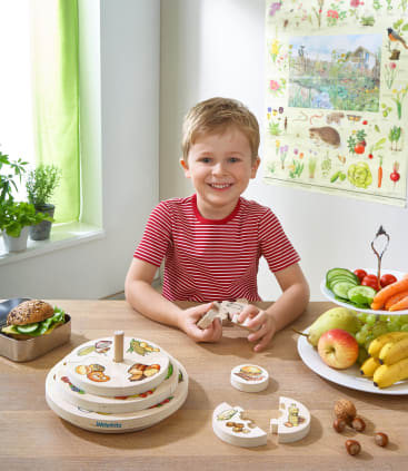HABA Pro-Schichtpuzzle Ernährungspyramide, 22 Teile