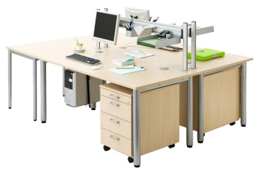 Schreibtisch info, B 160 x H 72 x T 80 cm