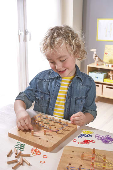 HABA Pro Steckbrett Formen, 498-teilig