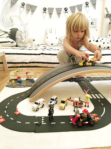 Straßen-Puzzleteile, 40-teilig