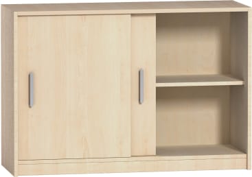 Schiebetürenschrank variado mit Mittelwand, B 100 x H 80,6 x T 43,5 cm
