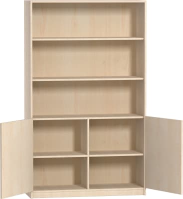 Kombischrank Drehtüren variado, B 100 x H 191 x T 45,5 cm