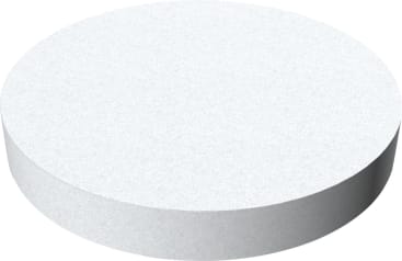 Bodenmatte Kreis, Maße: Ø 65 cm