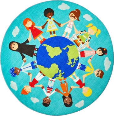 Teppich Kinder der Welt