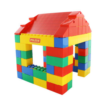 XXL-Bausteine-Haus, 134-teilig