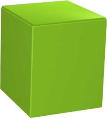 Sitzelement, quadratisch, div. Farben, Sitzhöhe 26 cm