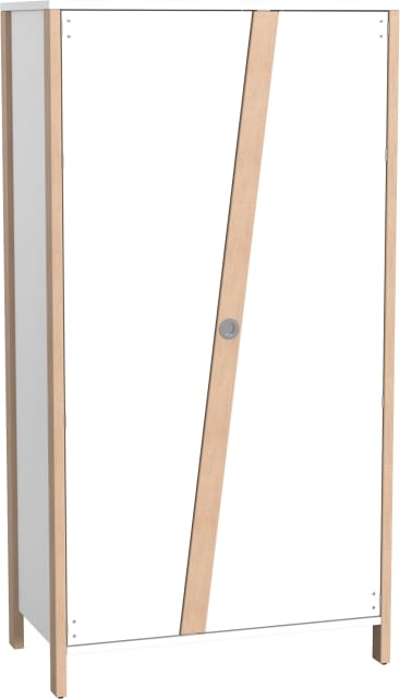 Werkmaterialschrank Linus, B 110,4 x H 208,6 (mit Füßen) x T 60 cm