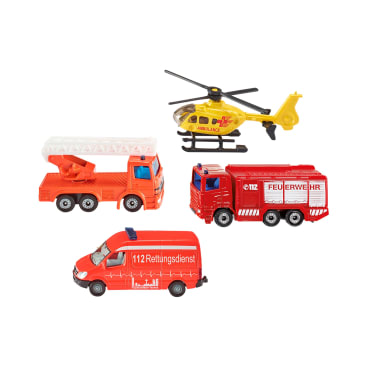 siku Einsatzfahrzeuge-Set, 4-teilig