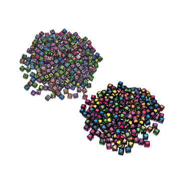 Perlen-Mix Neon, 600 Perlen