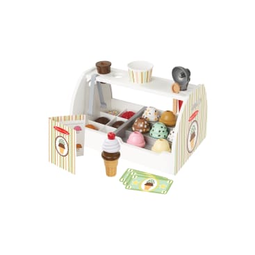 Eisdiele Holz Kinder, 29-teilig
