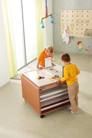 Experimentiertisch Forscher Center A