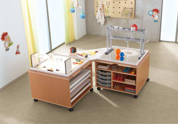 Experimentiertisch Forscher Center A