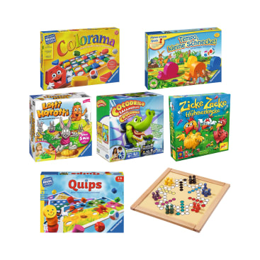 Spielepaket Kindergarten, 7 Spiele