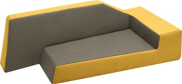 Entdecker-Sofa grow.upp Armlehne rechts, Kunstleder, div. Farben