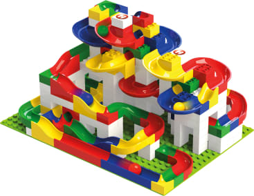 Hubelino® Kugelbahn-Set, 352 Teile