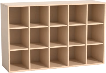 Eigentumsschrank move upp® mit 15 Fächer, B 125 x H 79 x T 38 cm