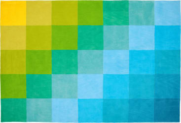 Teppich Farbfelder, 200 x 280 cm